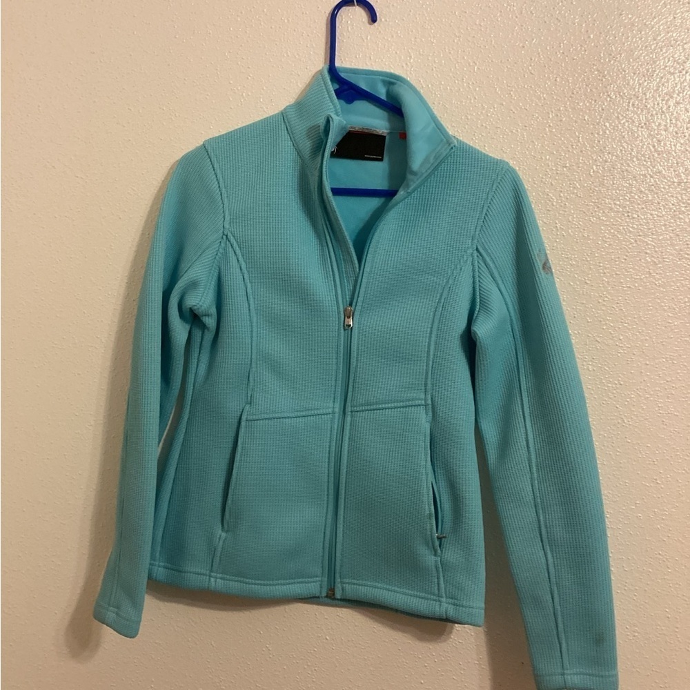 Spider Core Turquoise Women’s Size Ex Small Full Zipper